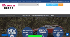 Desktop Screenshot of pearsonhonda.com